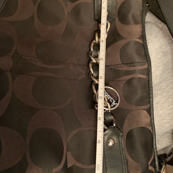 Coach Signature Duffle Shoulder Crossbody Purse - Picture 7 of 8